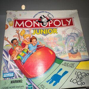 Monopoly Junior Board Game – Kids Edition by Hasbro & Parker Brothers
